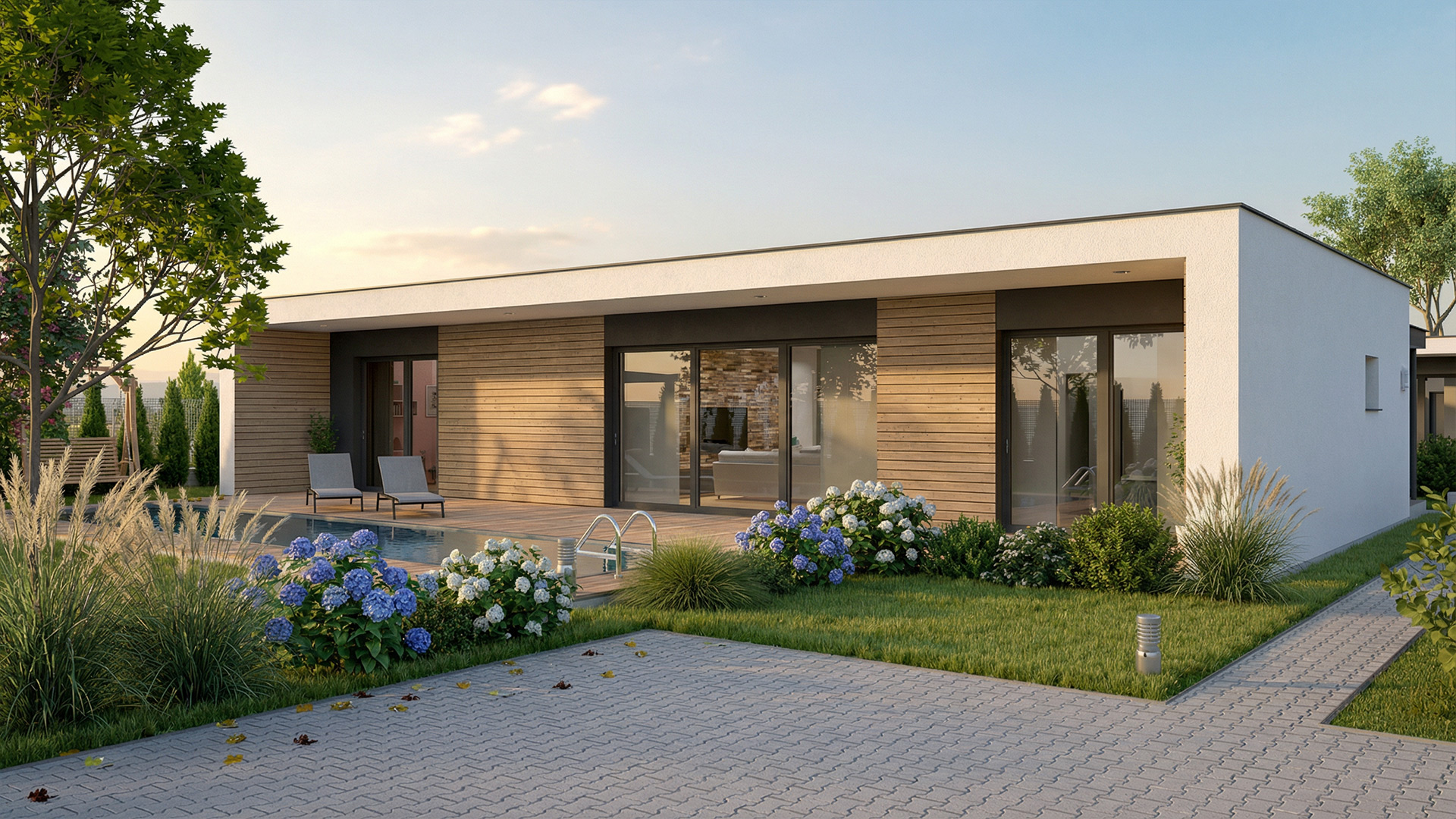 Moderní přízemni dům